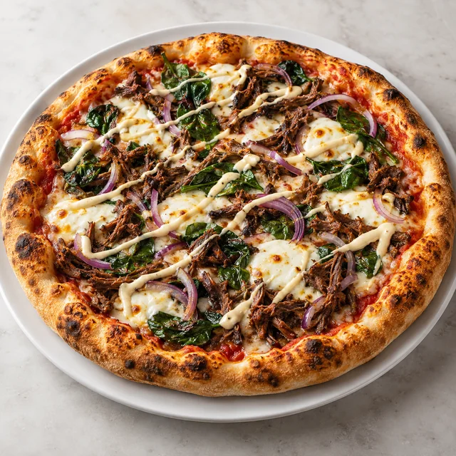Pulled Beef Pizza