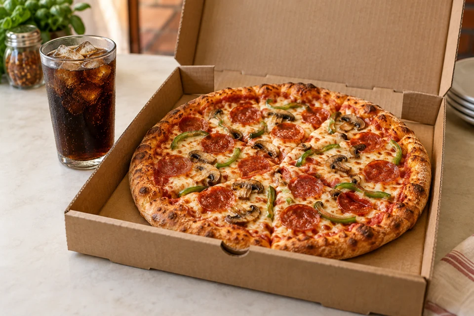 A drink with every order.